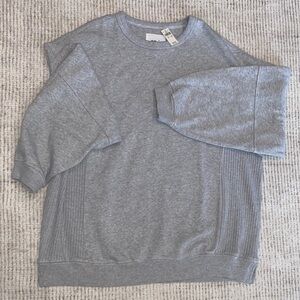 Aerie Women's Gray Crewneck Sweatshirt